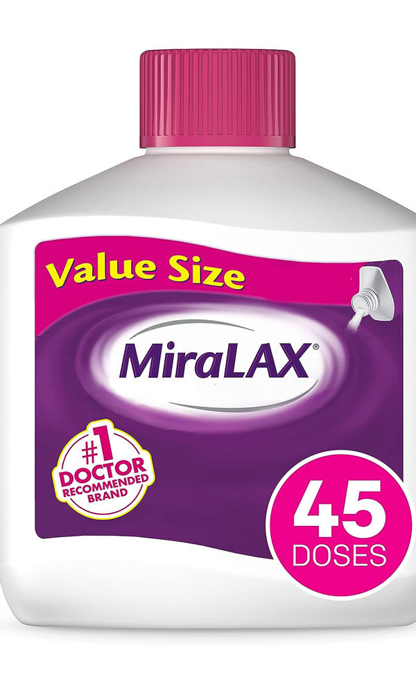 MiraLAX Gentle Constipation Relief Laxative Powder, Stool Softener