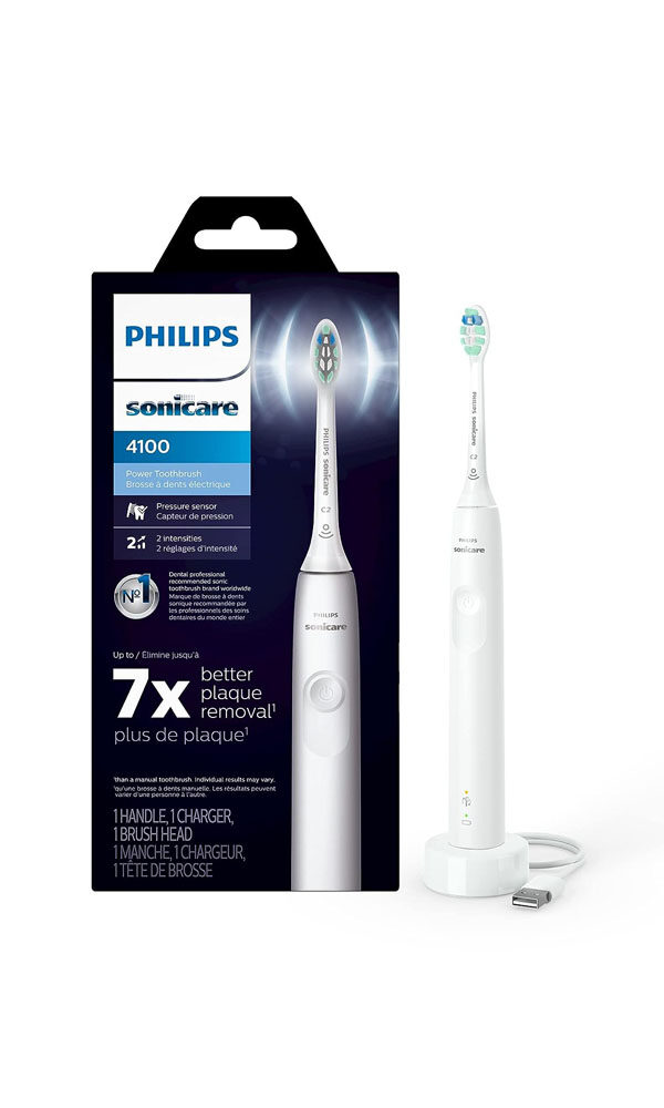 PHILIPS Sonicare 4100 Power Toothbrush, Rechargeable