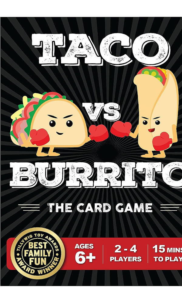 Taco vs Burrito Card Game- Wildly Popular Perfect for Boys, Girls, Kids