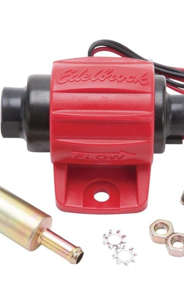 Edelbrock 17301 Fuel Pump, Red