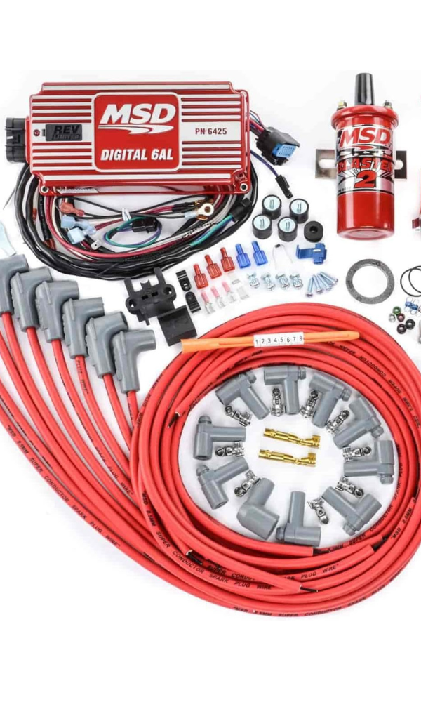 MSD 85551K Chevy V8 Pro-Billet Distributor Bundle