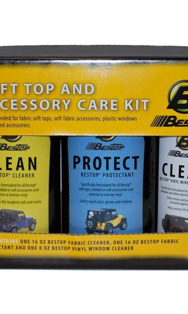Bestop Cleaner/Protectant Pack 1121500 for Vinyl Soft Tops