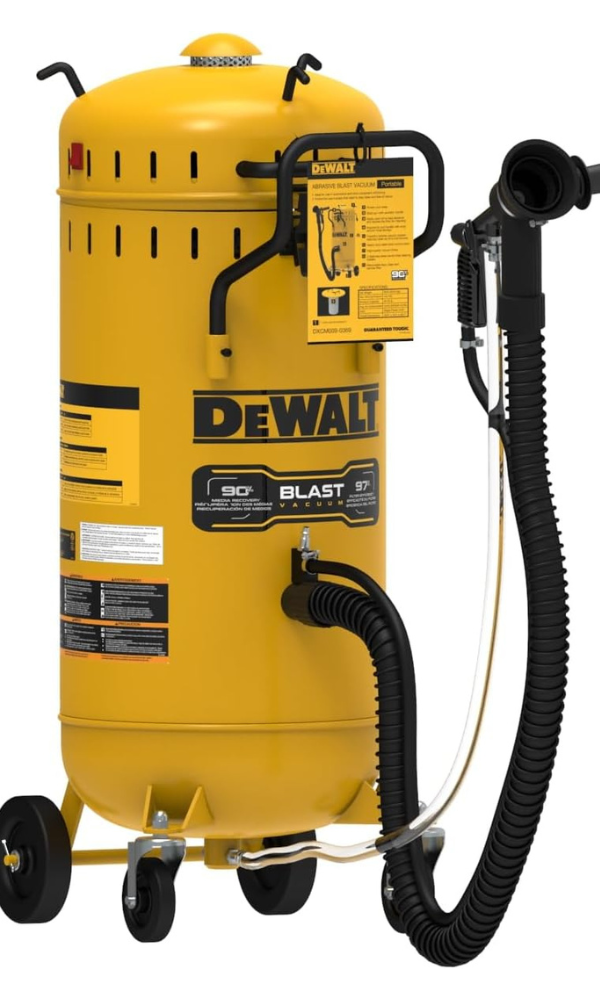 DEWALT Abrasive BlastVac for Clean, Portable Sandblasting