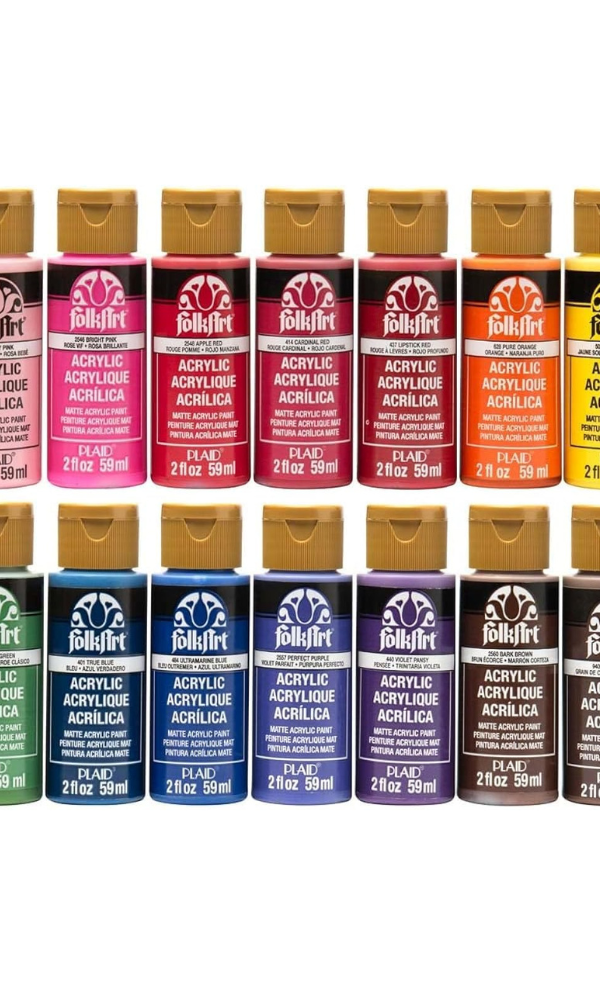 Plaid FolkArt Acrylic Craft Paint Set